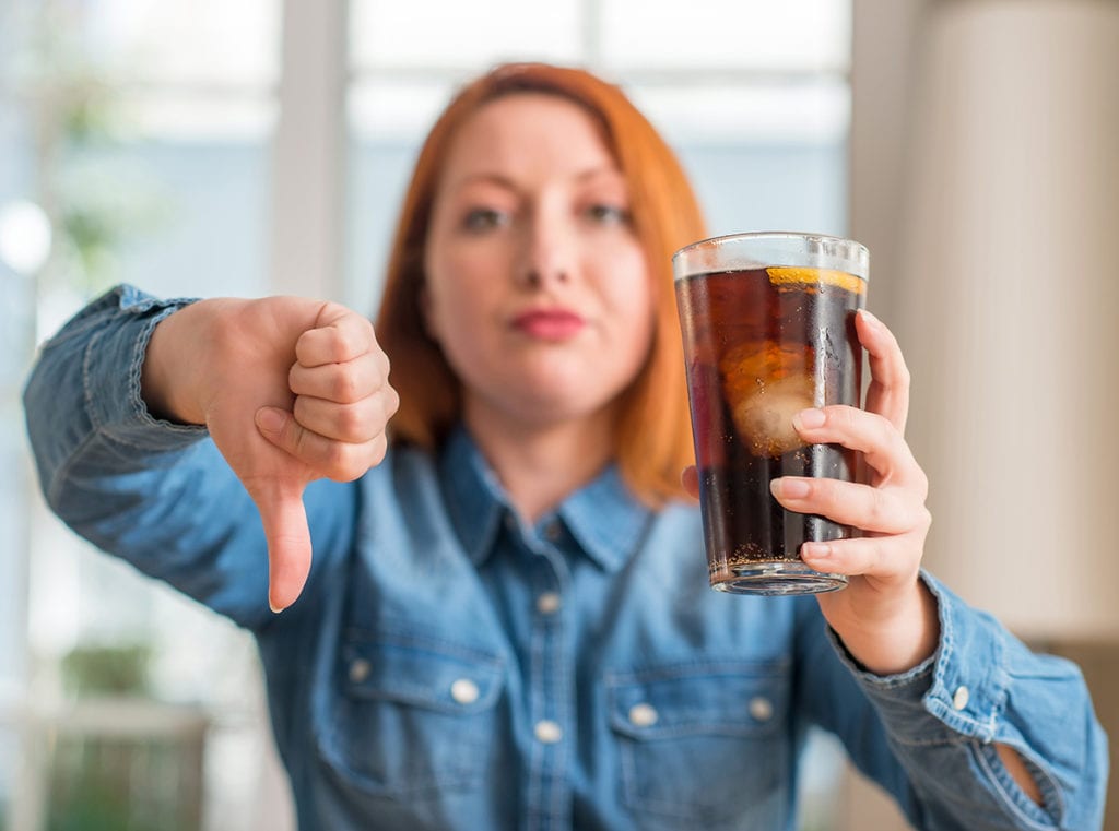 woman learning how to stop drinking