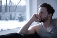 Man with Depression and Adjustment Disorder