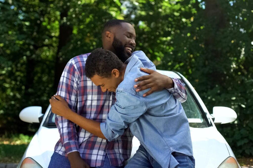 a dad keeps his teen drug and alcohol-free this summer by bonding
