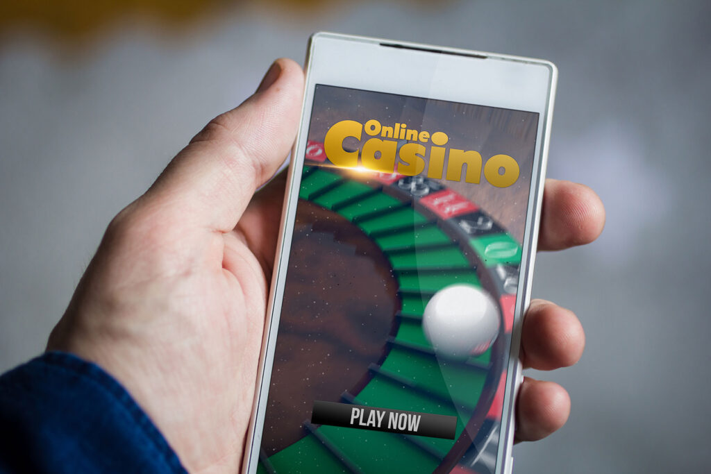 image symbolizing the question, "Is online gambling more addictive?"