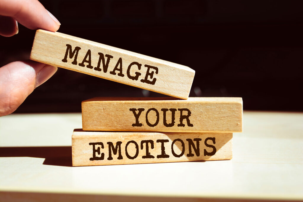 Image symbolizing the idea of controlling emotions
