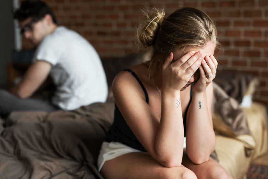 A person experiencing abandonment trauma